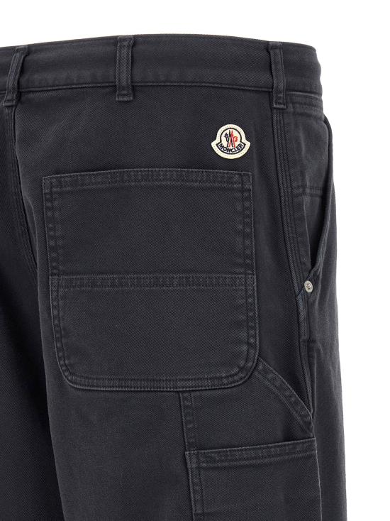  몽클레어 카고 팬츠 LDL10912A000155999Z742 BLACK - MONCLER