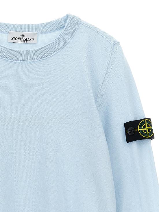  스톤 아일랜드 스웨터 LDL1S165100001S00B2V0041 LIGHT BLUE - STONE ISLAND