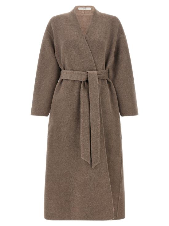 씨오 코트 LD6038SSSW207 TAUPE