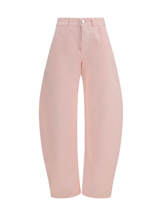  알라이아 데님 팬츠 AA9P1215D028D - ALAIA