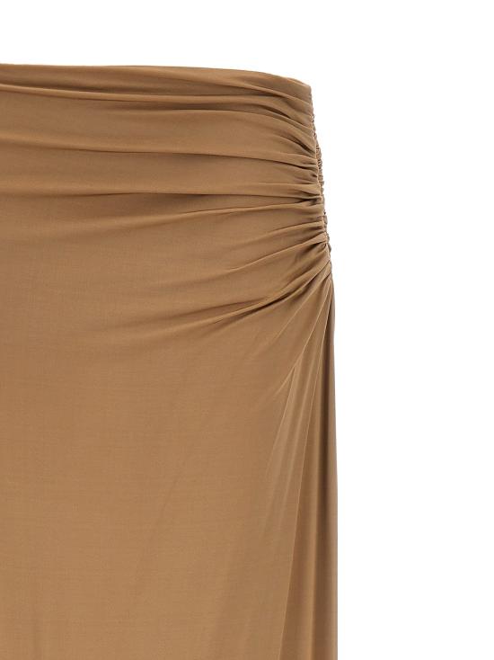  마그다뷰트림 스커트 LD177424BEIGE CAMEL - MAGDA BUTRYM