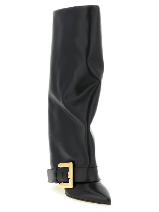  발망 부츠 LDFN1TA143LVIT0PA BLACK - BALMAIN