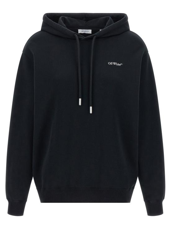  오프화이트 후드 티셔츠 LD2FE00509TW036W036 BLACK