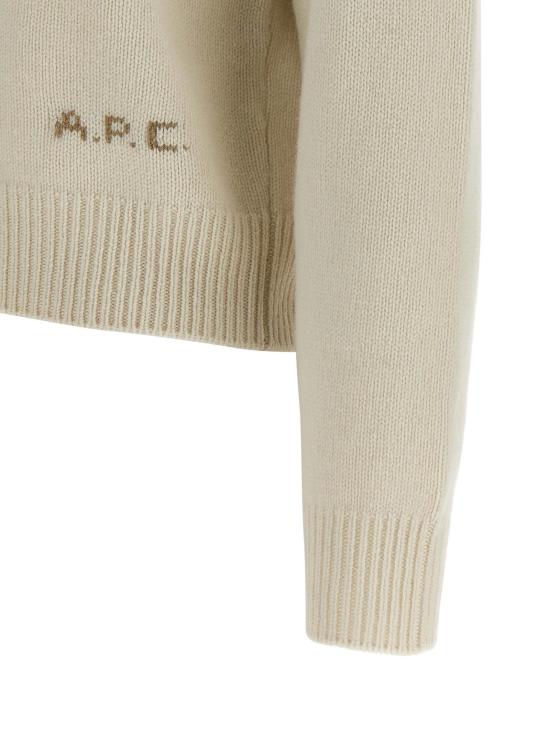  아페쎄 스웨터 LDWOASWF23498AAD ECRU - A.P.C.