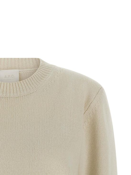  아페쎄 스웨터 LDWOASWF23498AAD ECRU - A.P.C.