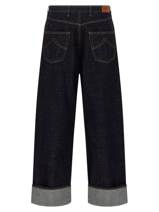  겐조 데님 팬츠 LDFF65DP4216Q1DM INDIGO - KENZO
