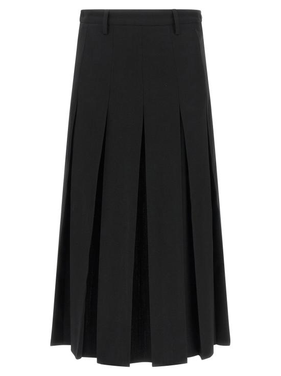  MM6 메종마르지엘라 스커트 LDS62ME0048M35436900 BLACK