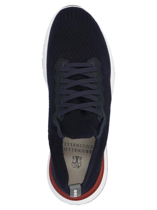  브루넬로 쿠치넬리 스니커즈 LDMZUPMBO252CP307 NAVY - BRUNELLO CUCINELLI