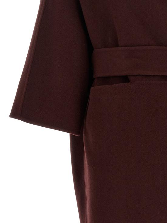  지안루카카페놀로 코트 LD26IML3562006627 BURGUNDY - GIANLUCA CAPANNOLO