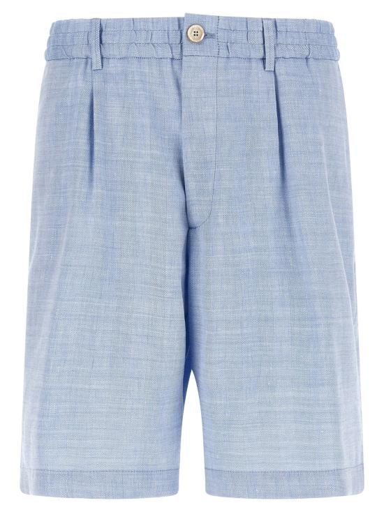  브루넬로 쿠치넬리 숏팬츠 LDMZ408U0065C024 BLUE
