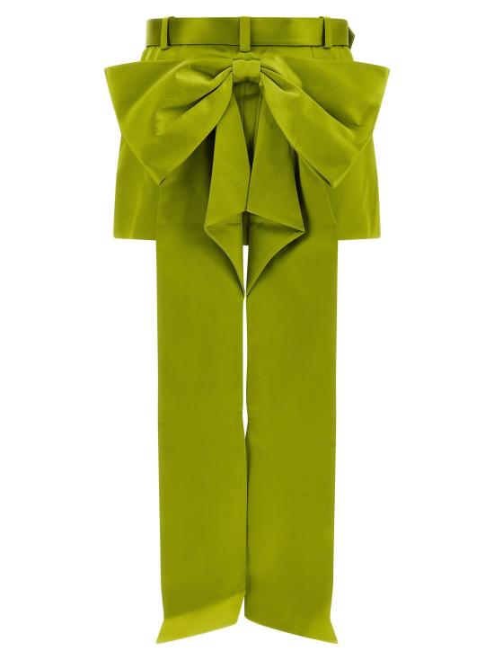  셀프 포트레이트 스커트 LDAW26008SKGGREEN LIME GREEN - SELF PORTRAIT