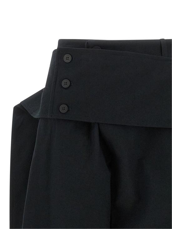  이세이 미야케 데님 팬츠 LDIM68FF07215 BLACK - ISSEY MIYAKE