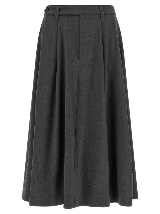  브루넬로 쿠치넬리 스커트 LDM0W07G3951C4078 CHARCOAL