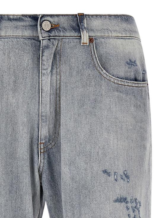 MM6 메종마르지엘라 데님 팬츠 LDSH0LA0033M30055962 GRAY - MM6 MAISON MARGIELA