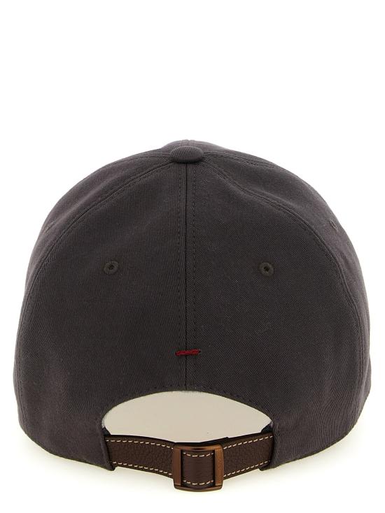  브루넬로 쿠치넬리 볼캡 LDM252D9850CSN11 GRAY - BRUNELLO CUCINELLI