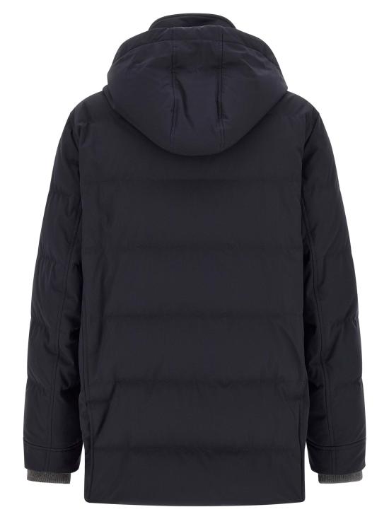  브루넬로 쿠치넬리 패딩 LDMV4061823CTU62 BLACK - BRUNELLO CUCINELLI