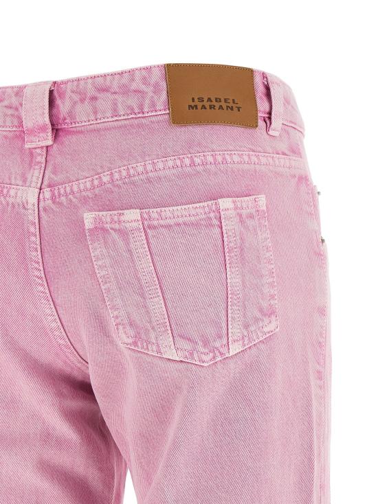  이자벨마랑에뚜왈 데님 팬츠 LDPA0671FAD1H02E40PK PINK - ISABEL MARANT ETOILE
