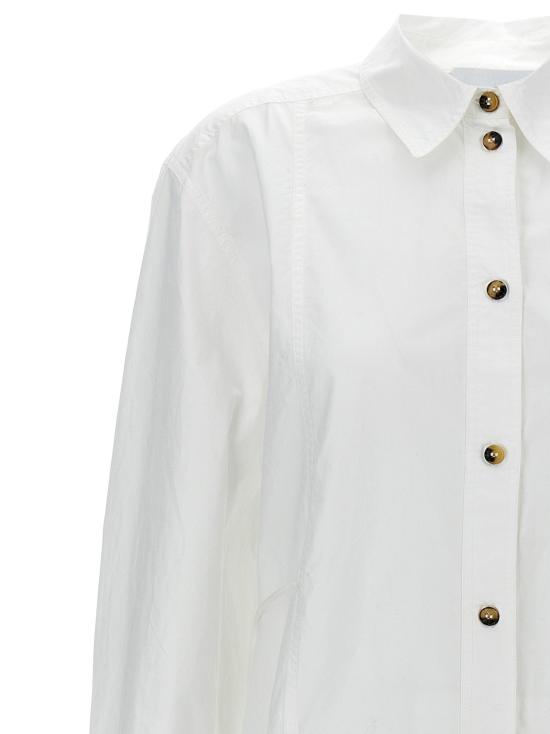  가니 셔츠 LDW0087151 WHITE - GANNI