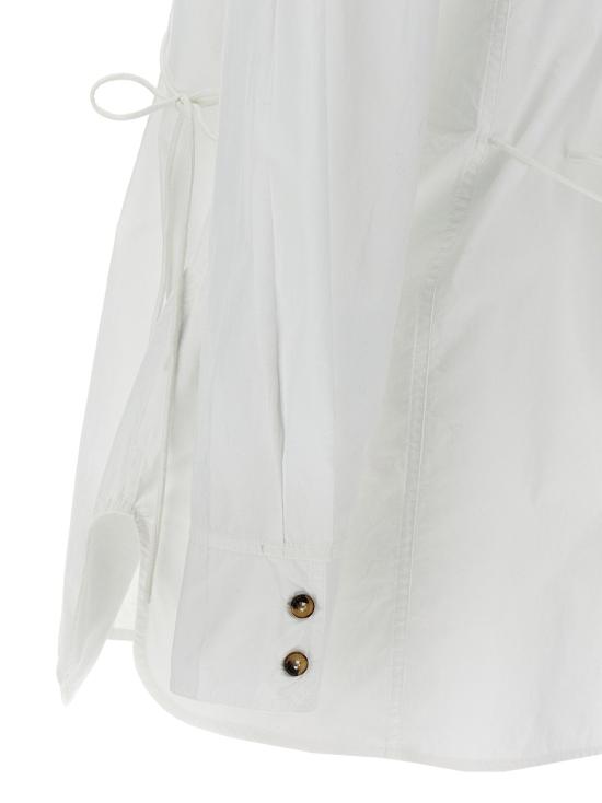 가니 셔츠 LDW0087151 WHITE - GANNI