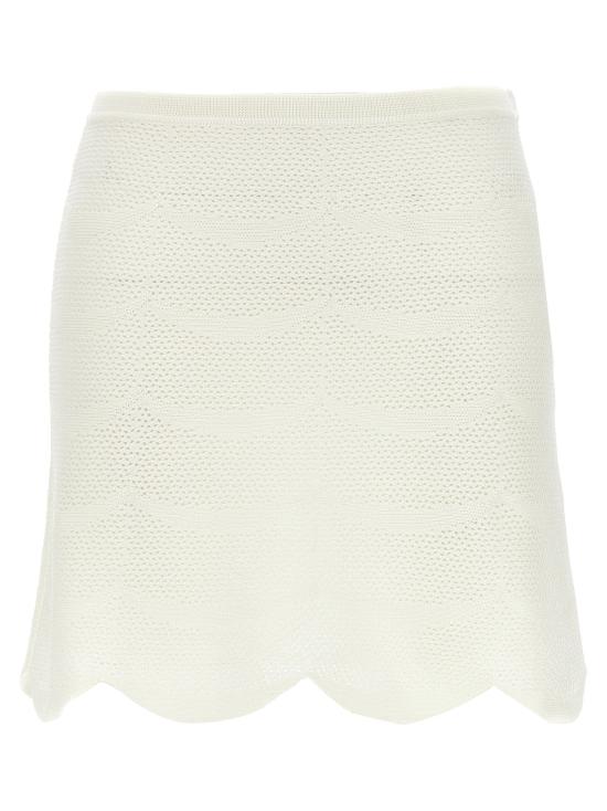  톰포드 스커트 LDGCK215YAX844AW002 WHITE