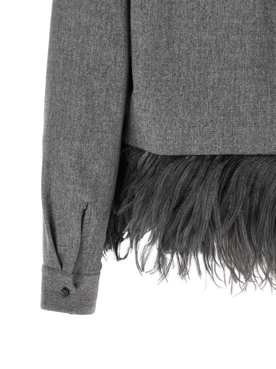  파비아나 필리피 셔츠 LDCAD226F312M4158131 GRAY - FABIANA FILIPPI