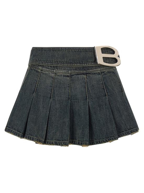  발렌시아가 스커트 LD852329TTW763394 GRAY