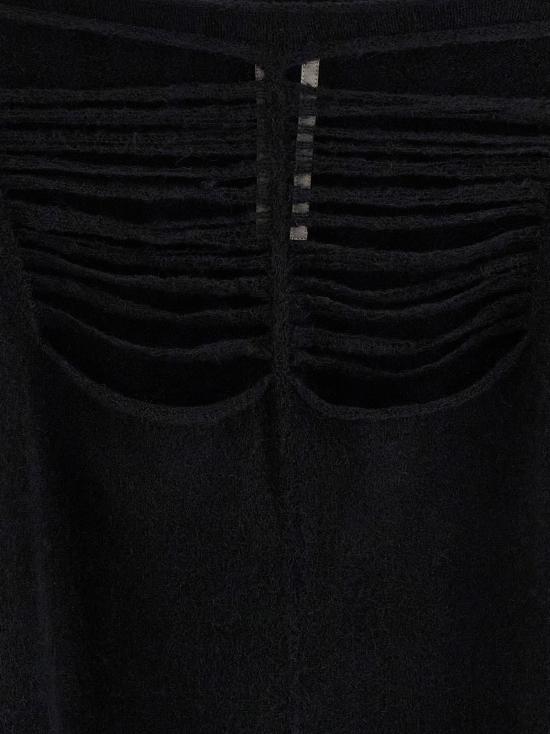  릭 오웬스 스웨터 LDRP02E4601KGRIDP09 BLACK - RICK OWENS