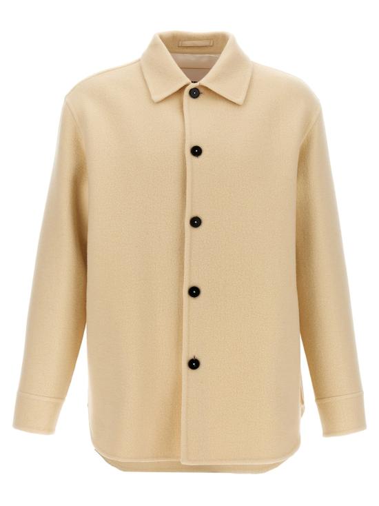  질샌더 코트 LDJ23BN0006J40020261 CREAM
