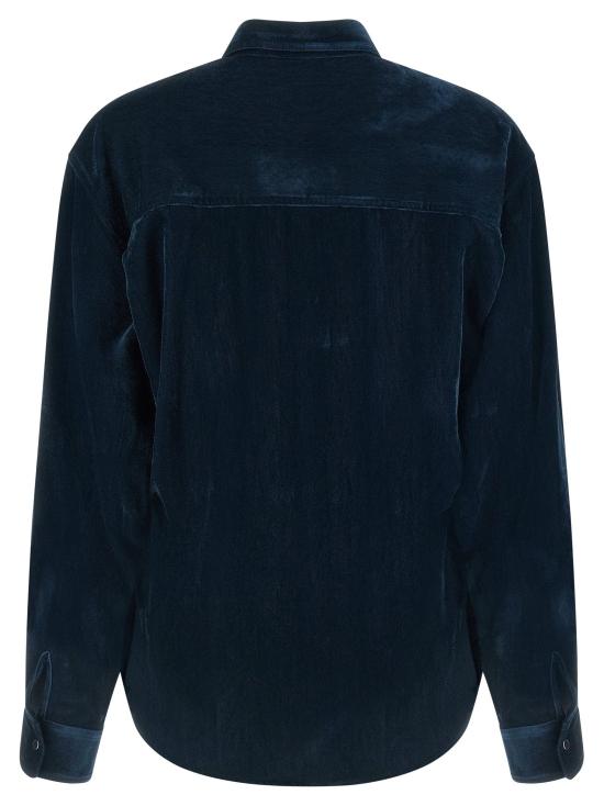  누드 셔츠 LD1103W2622107 NAVY - NUDE
