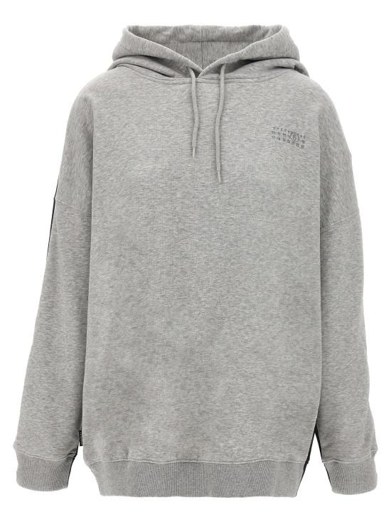  MM6 메종마르지엘라 후드 티셔츠 LDS52HG0040M25013964 BLACK - MM6 MAISON MARGIELA