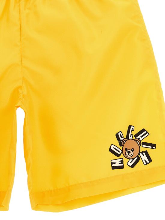  모스키노 비치웨어 LDHUL01LLKA02YELLOW - MOSCHINO