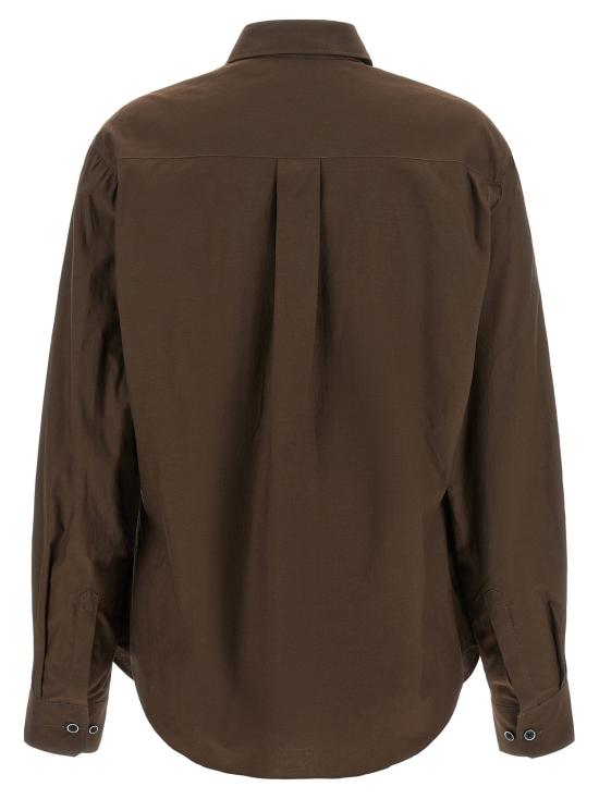  르메르 셔츠 LDSH1326LF1500BR477 BROWN - LEMAIRE