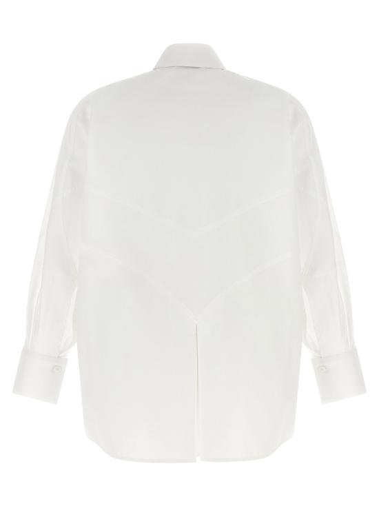  디 아티코 셔츠 LD261WCH00049CCC052AA001 WHITE - THE ATTICO