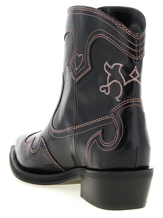  가니 부츠 LDB1010028475 BLACK - GANNI