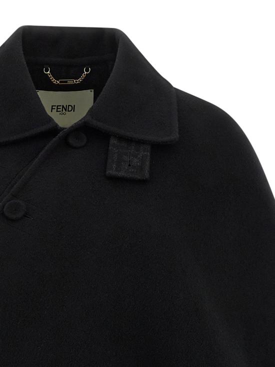 펜디 케이프 LDFF6144A5HDF1FL8 BLACK - FENDI