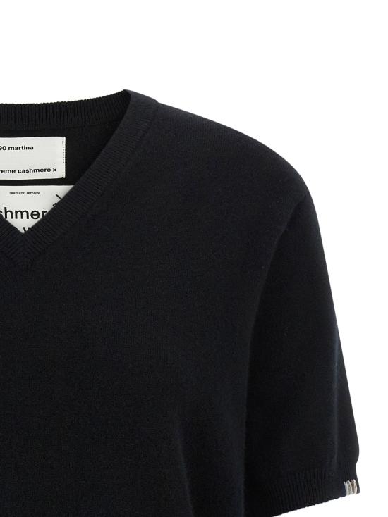  익스트림캐시미어 스웨터 LDN490MARTINARAVEN BLACK - EXTREME CASHMERE