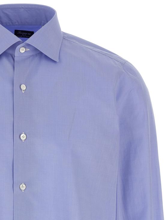  피나모레 셔츠 LDC055502 BLUE - FINAMORE