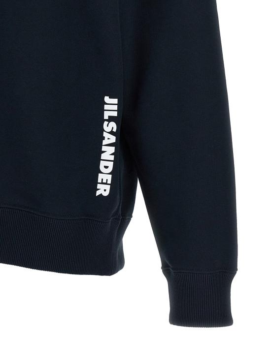  질샌더 후드 티셔츠 LDJ02GU0123J20128402 BLACK - JIL SANDER