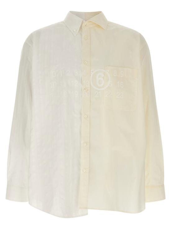  MM6 메종마르지엘라 셔츠 LDSH0DT0025MTN135961 CREAM
