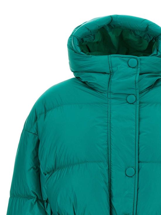  옌키옌키 패딩 LDMICHLINLEONNYLONLEONGREEN TEAL - IENKI IENKI