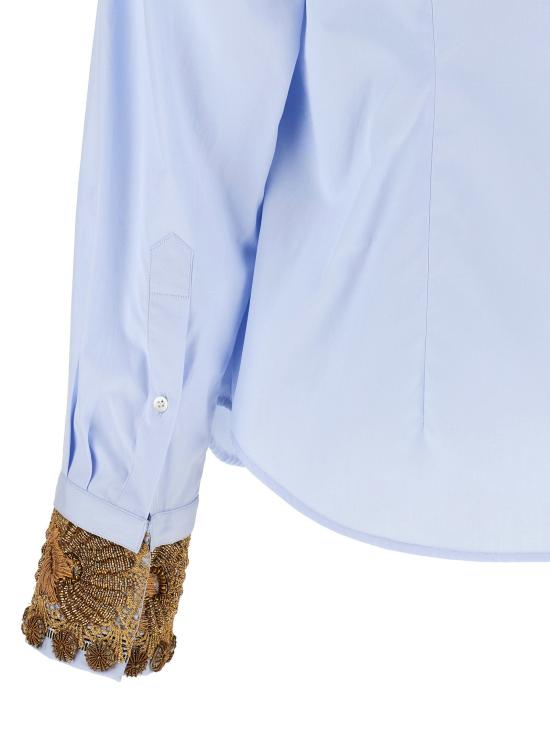  드리스 반 노튼 셔츠 LD2620107414445514 LIGHT BLUE - DRIES VAN NOTEN