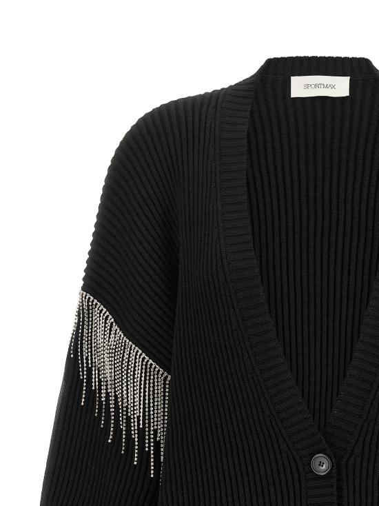  스포트막스 가디건 LD2622346021600006 BLACK - SPORTMAX