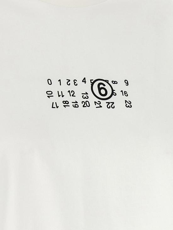  MM6 메종마르지엘라 탑 LDS52GC0369M20258101 WHITE - MM6 MAISON MARGIELA