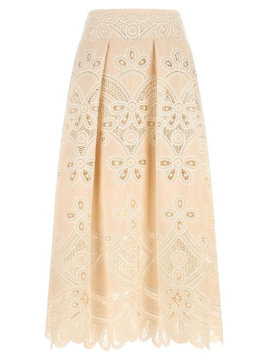  엘리 사브 스커트 LDSK360NP26COE16CREAM