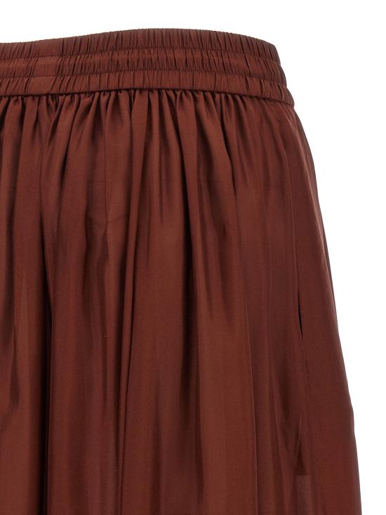  짐머만 스커트 LD8440SSS261MER BURGUNDY - ZIMMERMANN