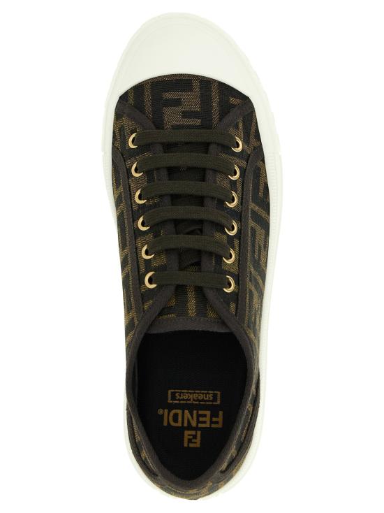  펜디 스니커즈 LD7E1553AJZXF0R7V BROWN - FENDI