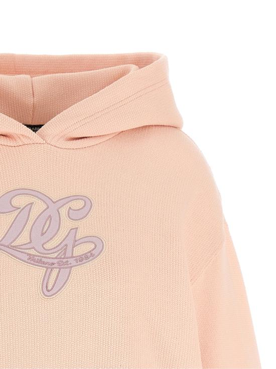  돌체앤가바나 후드 티셔츠 LDF9S47ZGDDMIF0372 BLUSH - DOLCE & GABBANA
