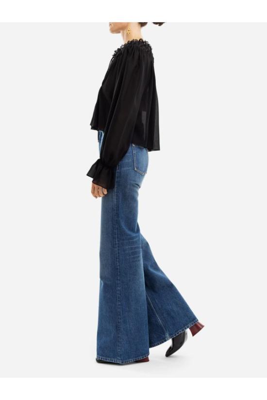  끌로에 데님 팬츠 FW25F372 CH25ADP42251 427 25 BLACK BLUE