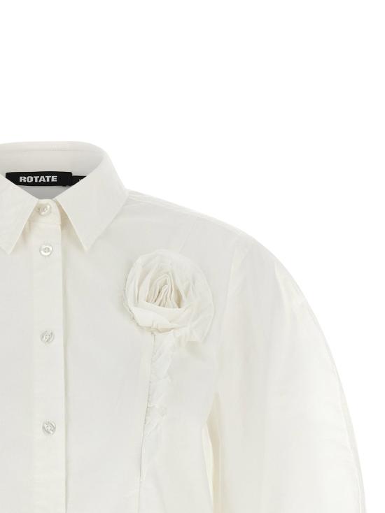  로테이트 바이 크리스텐슨 셔츠 LD116632400400 IVORY - ROTATE BY BIRGERCHRISTENSEN