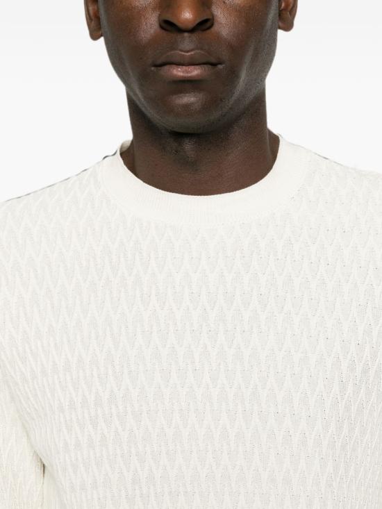  엠포리오 아르마니 스웨터 EM006377AF27862U0003 AI26 CREAM - EMPORIO ARMANI